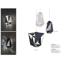 Modern Glass Carton Steel Pendant Light Decoration (M-100S-S/WH)